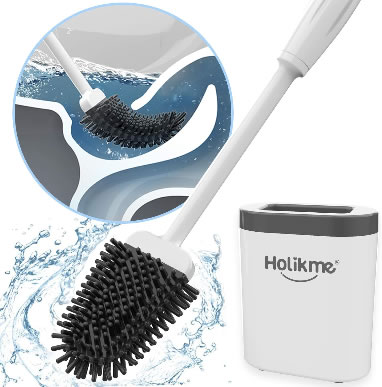 HOLIKME® TOILET BRUSH AND HOLDER SET